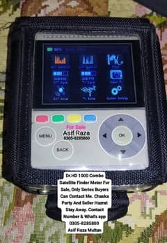 Satellite Finder Meter DR HD 1000 Combo New With Complete Accessories