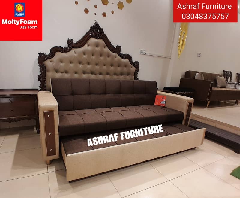 Sofa cum bed/Double cumbed/Sofa/L Shape/Combed/Double bed 0304-8375757 16