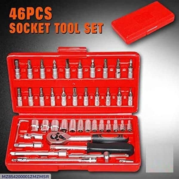 46 pcs stainless steel home repairing tool set 0