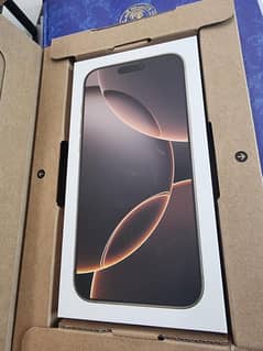 Iphone 16 pro max non pta factory unlock Box pack Uk model