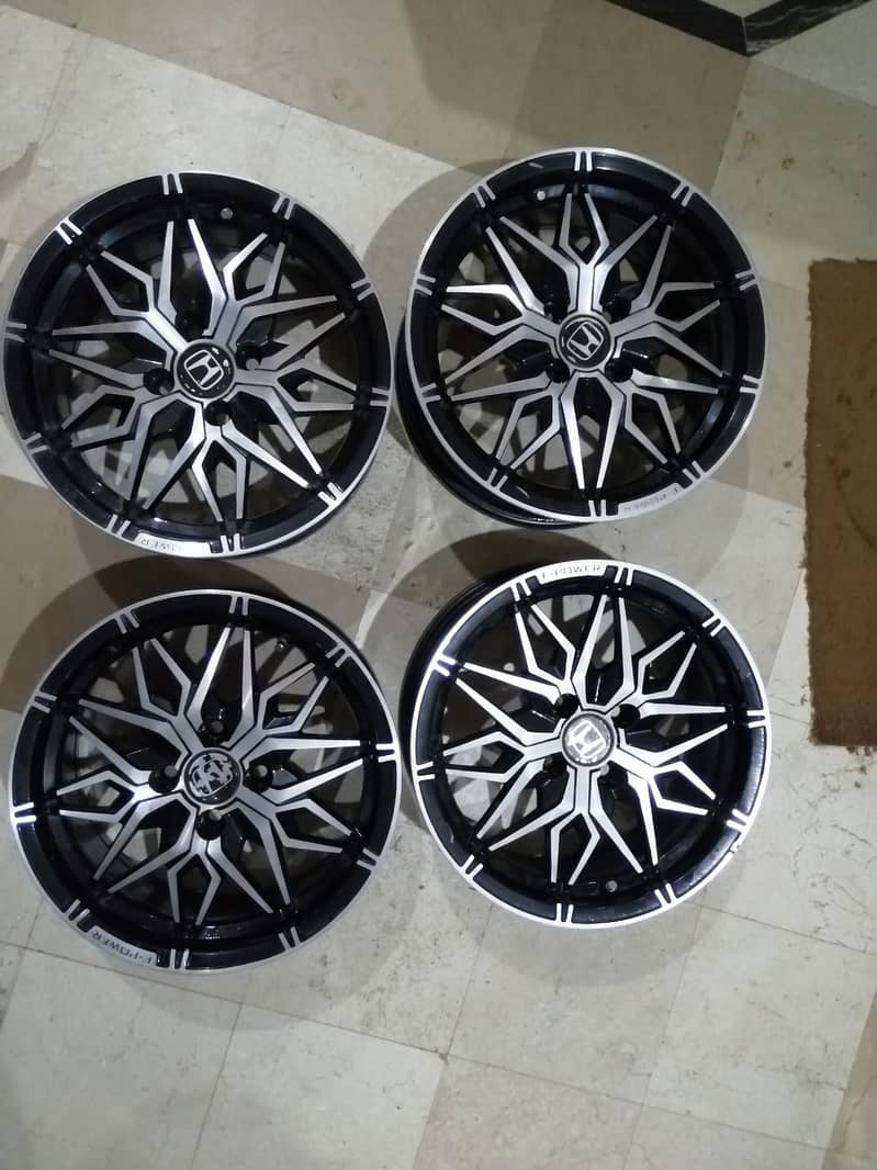 15 Size Alloy Rims 4 Nuts 3