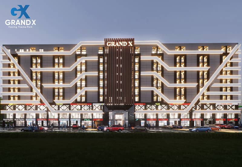 Book Your 1 Bed Luxury Apartment Facing Theme Park in Just 18 Lac In Grand X 0