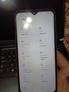 Infinix Note 11 6+3GB ram 128 Storage