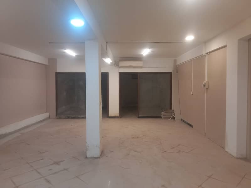 Blue area office 1200 square feet Besment for Rent 0