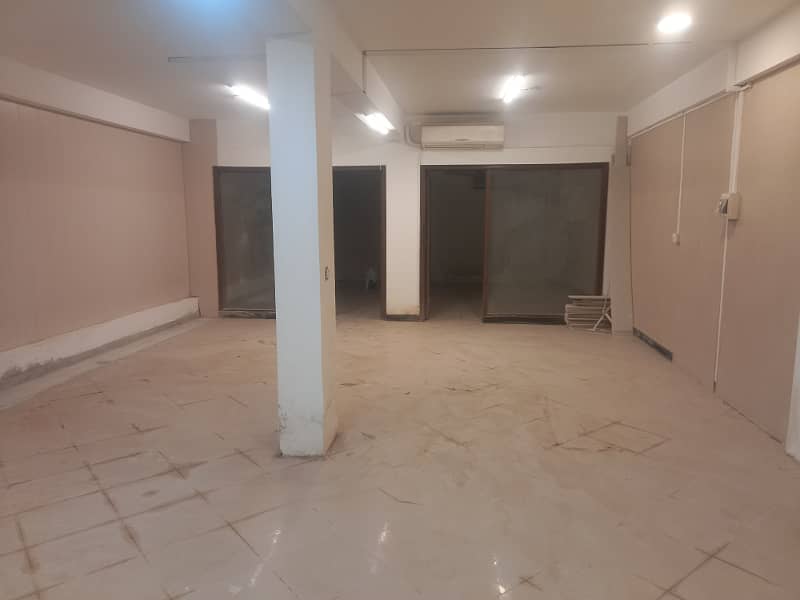 Blue area office 1200 square feet Besment for Rent 1