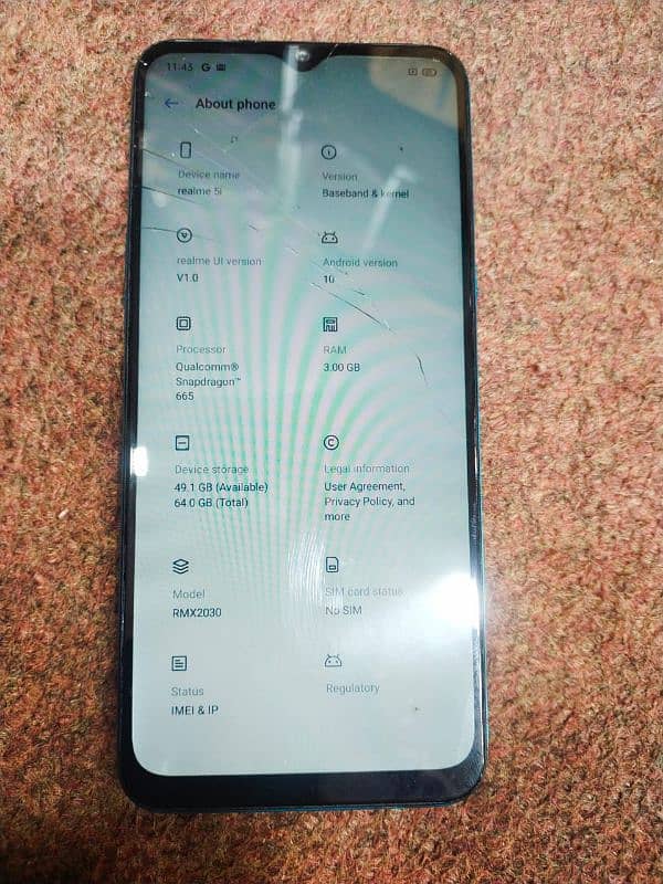 Realme mobile urgent sale and exchange 6