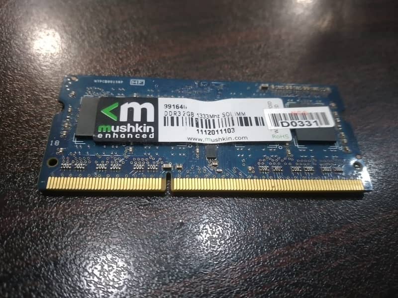 2GM Ram DDR3 1333 Mhz 1