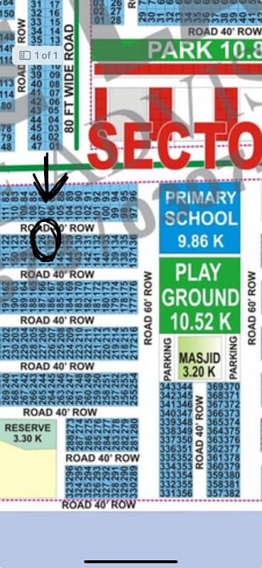 DHA Sector C4 5 Marla Plot For Sale 0