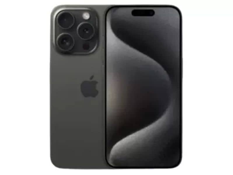 iPhone 15 Pro Black Titanium 256GB 0