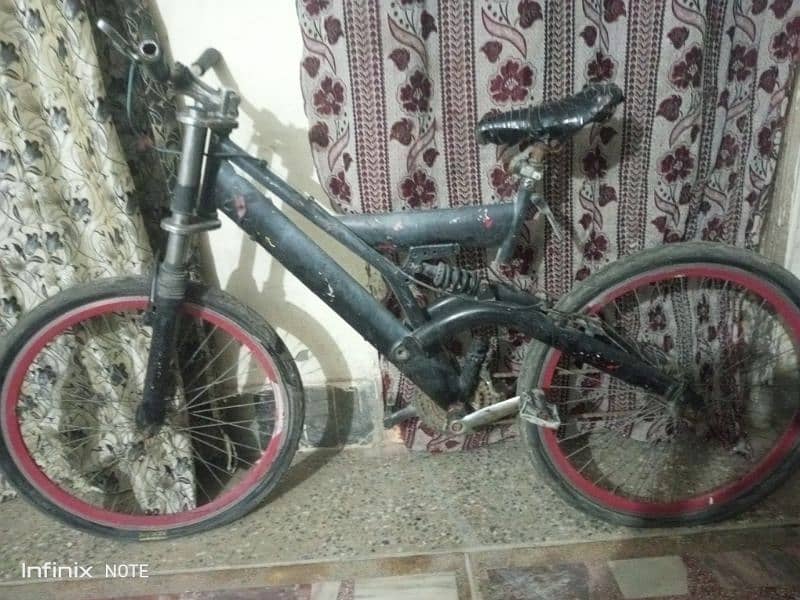 Imported Cycle with Gears And new tyres, tubes with wheely handle. 9