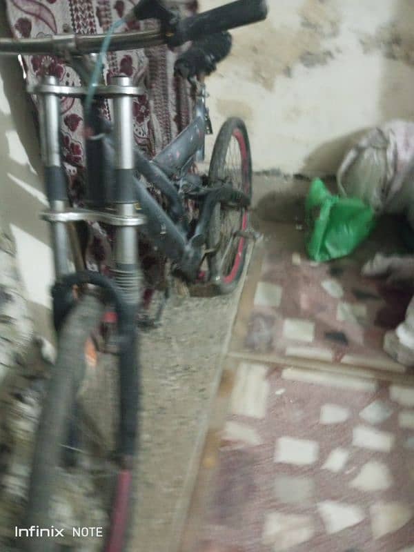 Imported Cycle with Gears And new tyres, tubes with wheely handle. 11