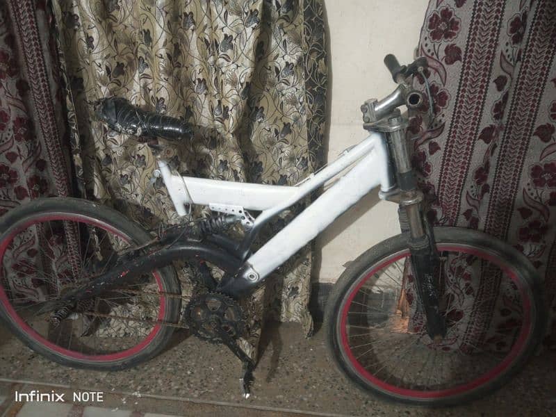 Imported Cycle with Gears And new tyres, tubes with wheely handle. 12