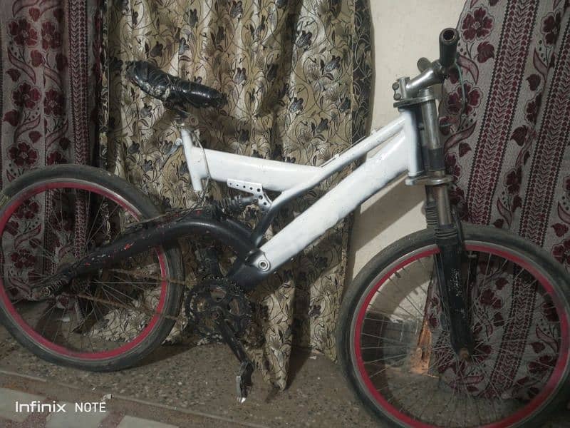 Imported Cycle with Gears And new tyres, tubes with wheely handle. 14