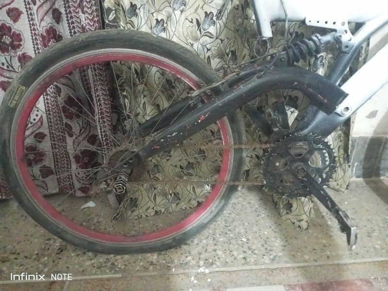 Imported Cycle with Gears And new tyres, tubes with wheely handle. 16