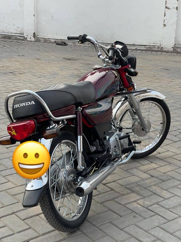 Honda cd 70 2024 punjab registered 03143455850 0