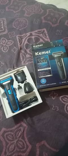 k-e-m-e-i Trimmer 3 in 1 100% original and fresh