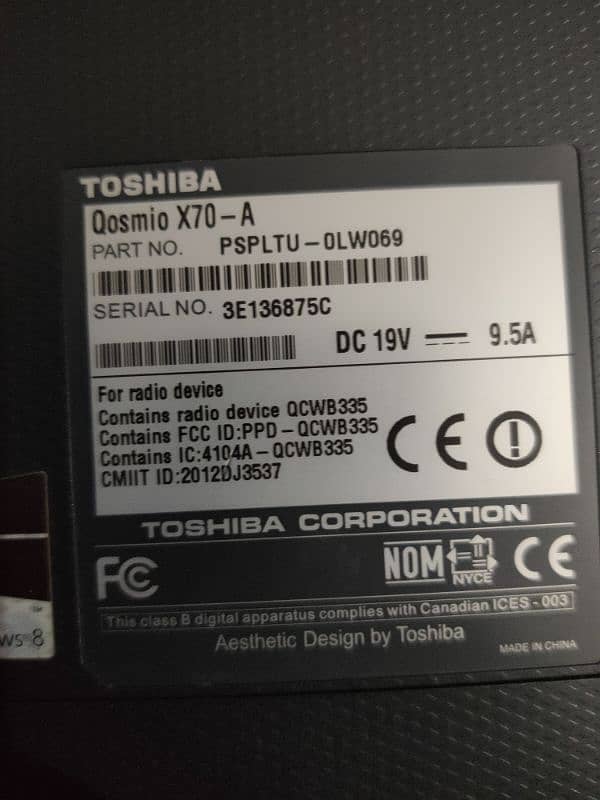 Toshiba Gaming & Pro level Video Editing Laptop 8