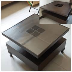 Center table with 2 side tables