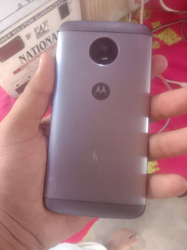 Motorola e4 plus finger frint 0