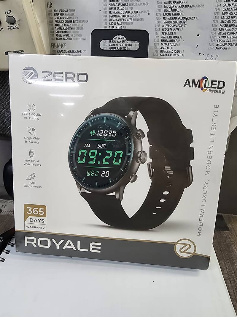 ZERO Royale Smart Watch 2