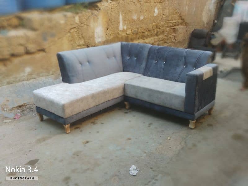 6 seater corner new sofa interested buyers cont Kary rate kam ho jahy 0