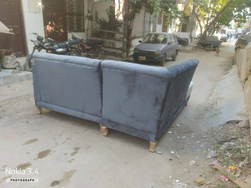 6 seater corner new sofa interested buyers cont Kary rate kam ho jahy 10