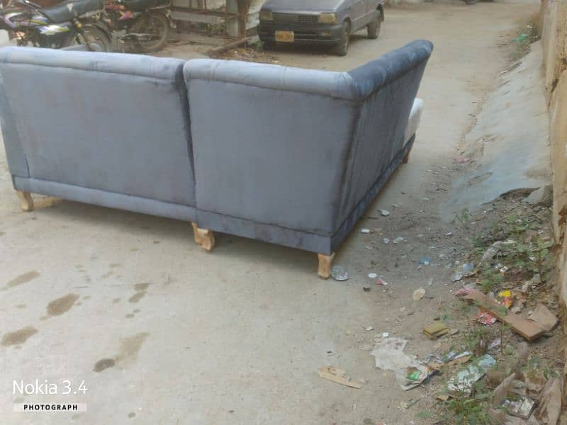 6 seater corner new sofa interested buyers cont Kary rate kam ho jahy 12