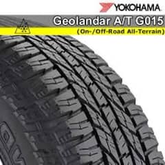 Yokohama geolander G015 285/60/18 brand new tire