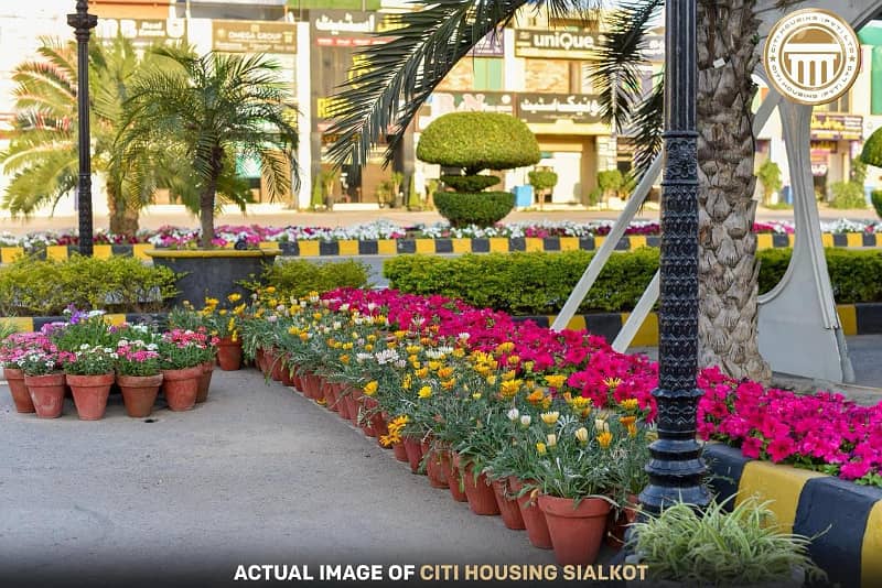 5 Marla Plot for Sale in Block A-Ext Citi Housing Sialkot 3