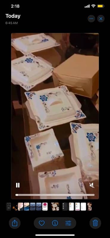 85 pieces brand new melamine dinner set selling are very cheap price 5