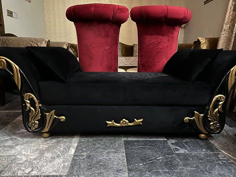 3 seater+2 seater Premium Dewan Set 2