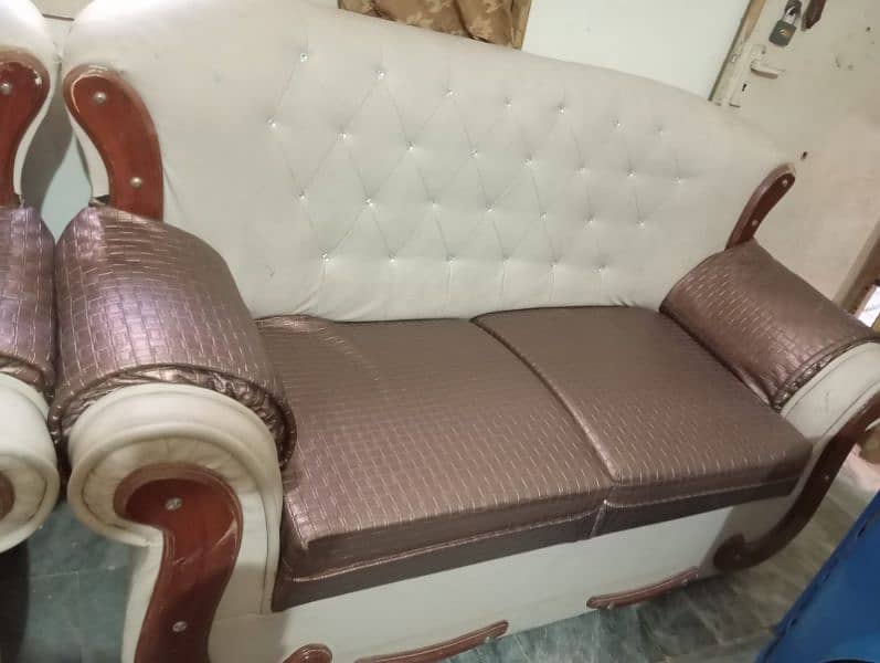 6 seater sofa set with table 0