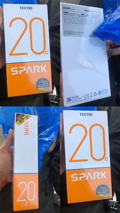 Techno Spark 20 c full new phone pack phone no open