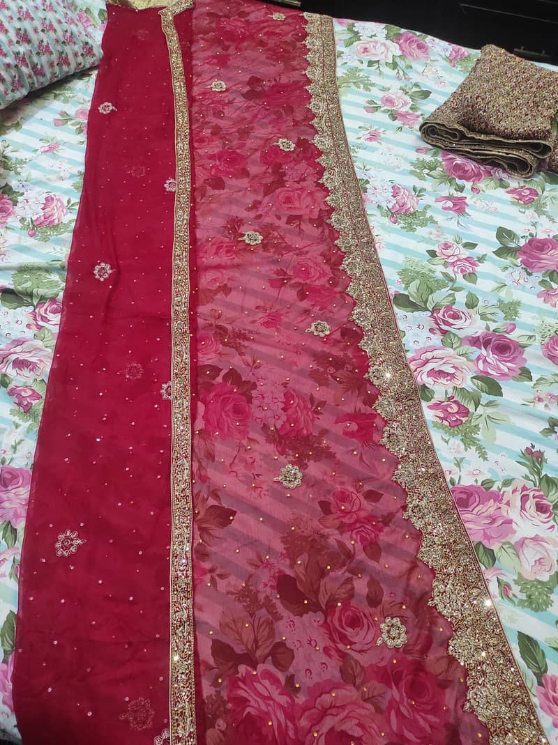 Handmade bridal lehnga 6