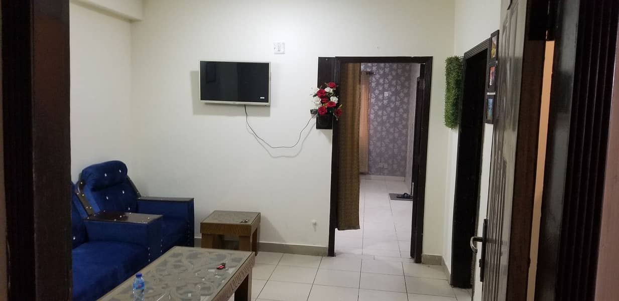 Ground Furnished Flat Ava For Rent at E-11/4 2