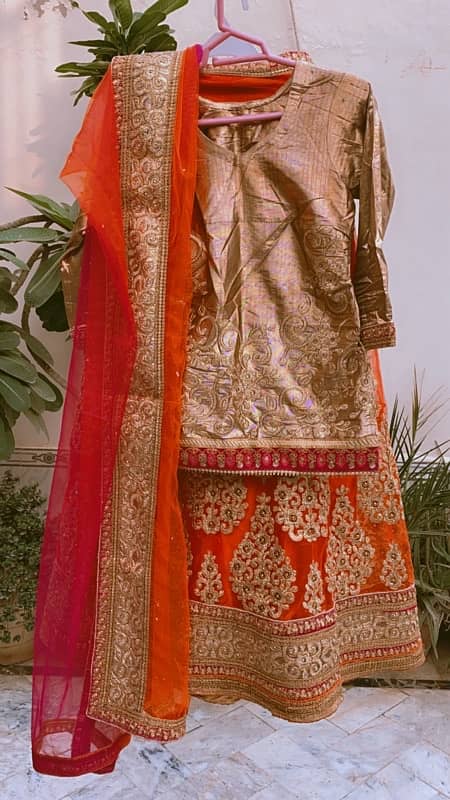 mehendi lehenga 1