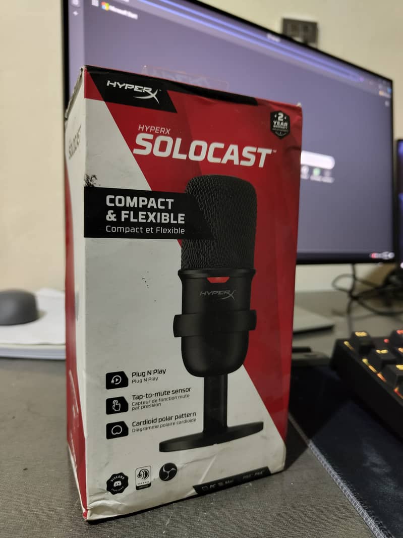 HyperX Solocast Mic 0