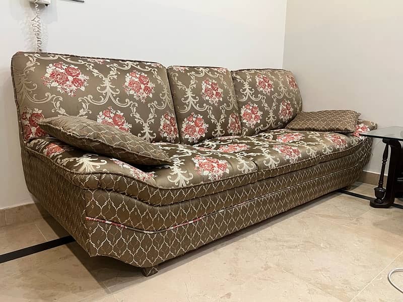 7 Seater Sofa Set With brand new Poshish 2