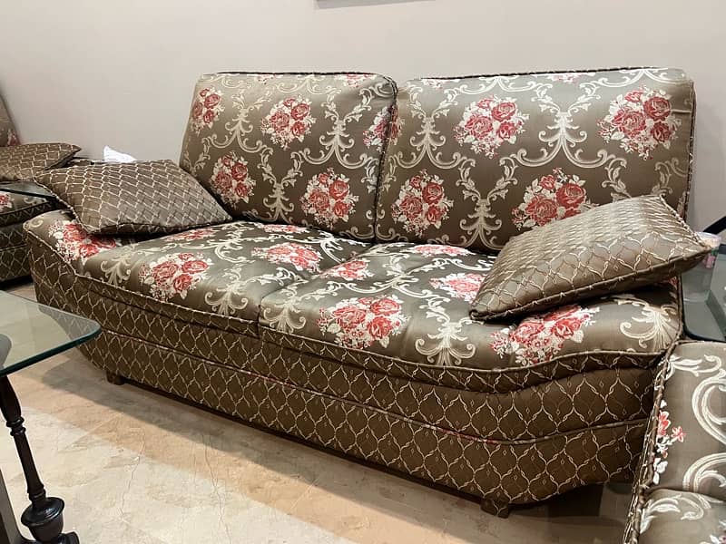 7 Seater Sofa Set With brand new Poshish 3