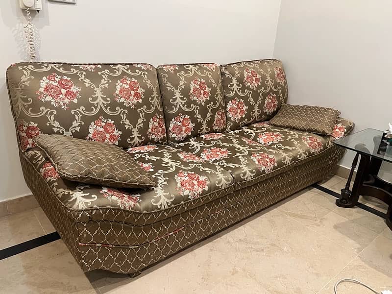 7 Seater Sofa Set With brand new Poshish 4