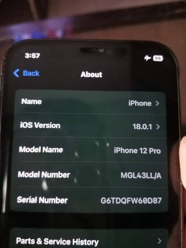 Iphone 12pro non PTA 256GB with box 4