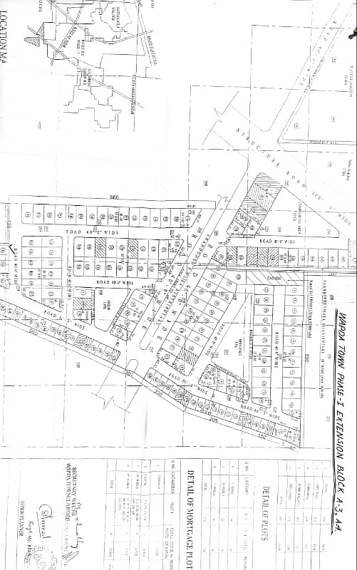 10 Marla plot A3 Wapda Town Extension on Main 120 feet Road 1