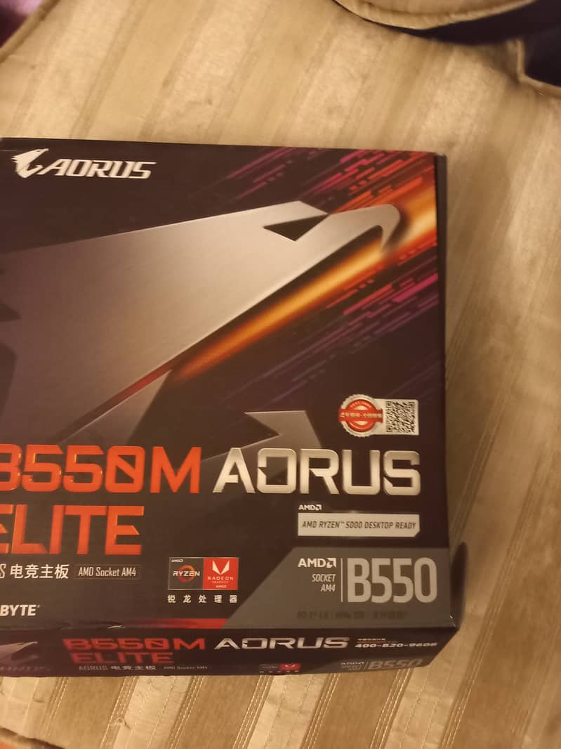 B550 Aours elite 1tb hdd and ryzen 5600 3