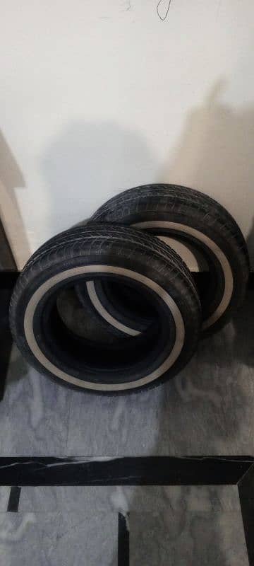 use tyre 155/70R/12 white pati condition 90% pancher less jori 15000 0