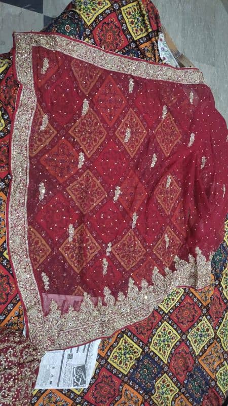 Bridal Lehnga - Medium with Jewelry excellent condition 8