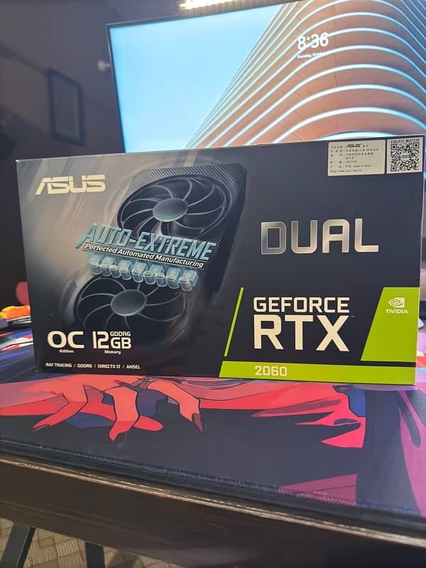 RTX 2060 12GB Asus dual OC - 10/10 condition 1