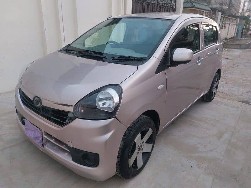 Daihatsu Mira 2014 Registered 2017 Rosemist Colour 1