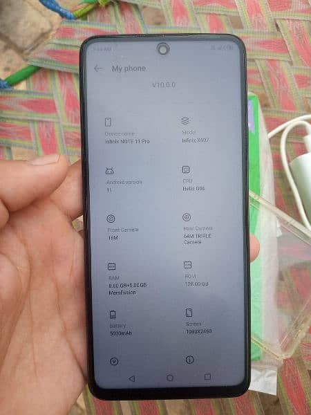 infinix note 11 pro. 8+5/128 4