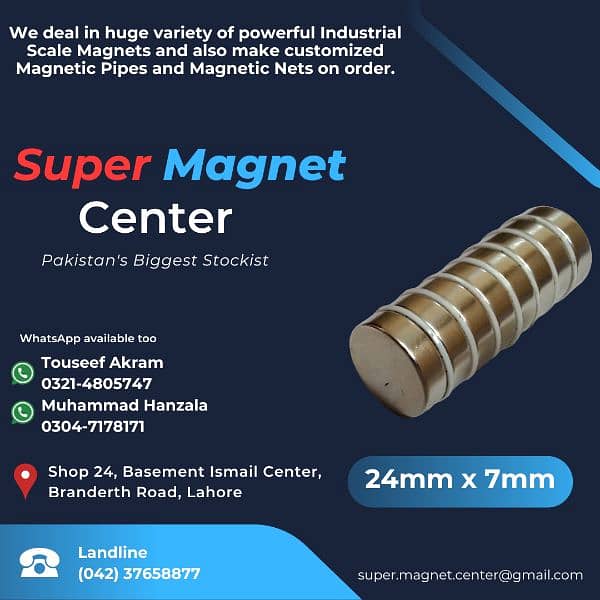 Super Strong Industrial Scale Neodymium Magnets 1