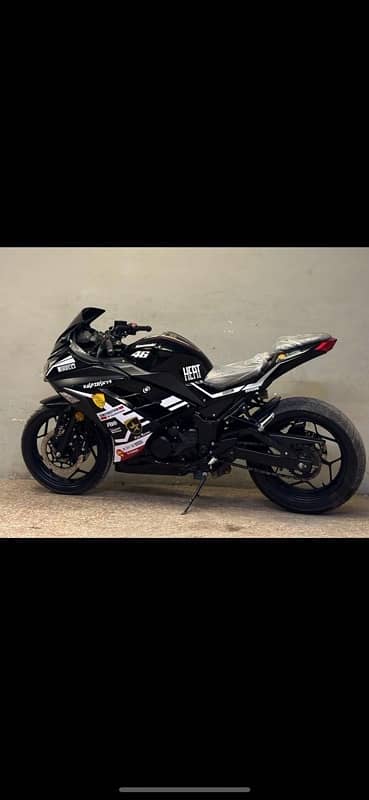 Kawasaki ninja replica 4 cylinder upgraded . 0